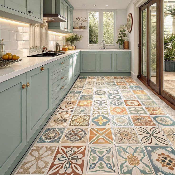 Patterned Mosaic Tile