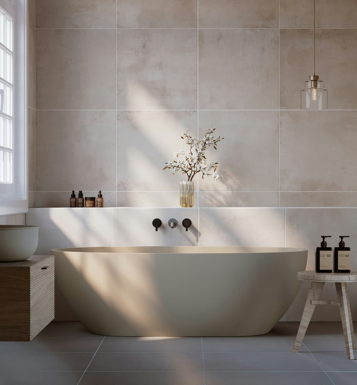 Ivory Smooth Tile