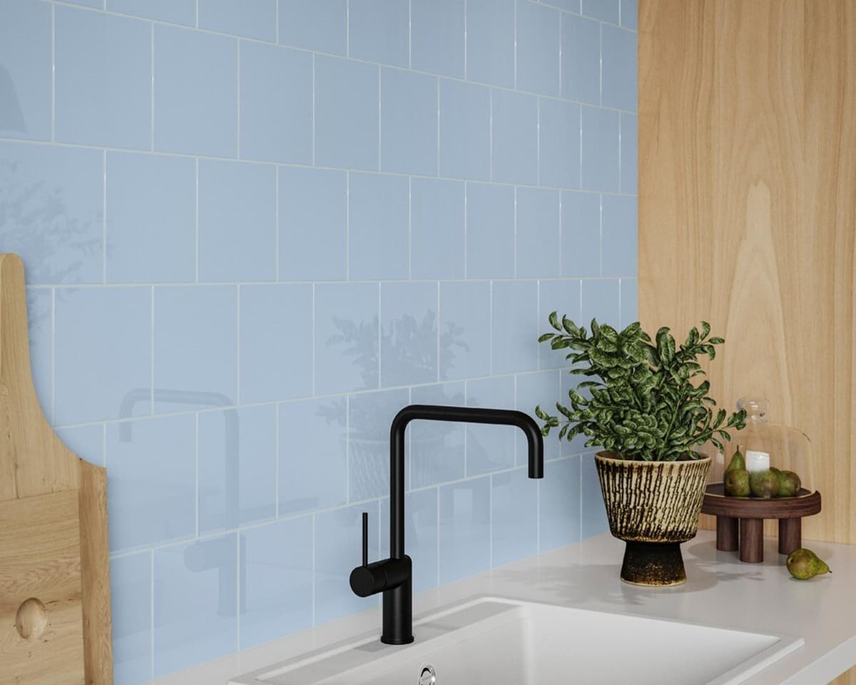 Sky Blue Gloss Tile